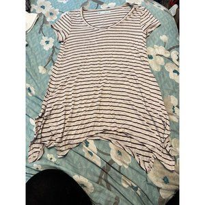 6 FOR $15 Striped small Maurice’s shirt